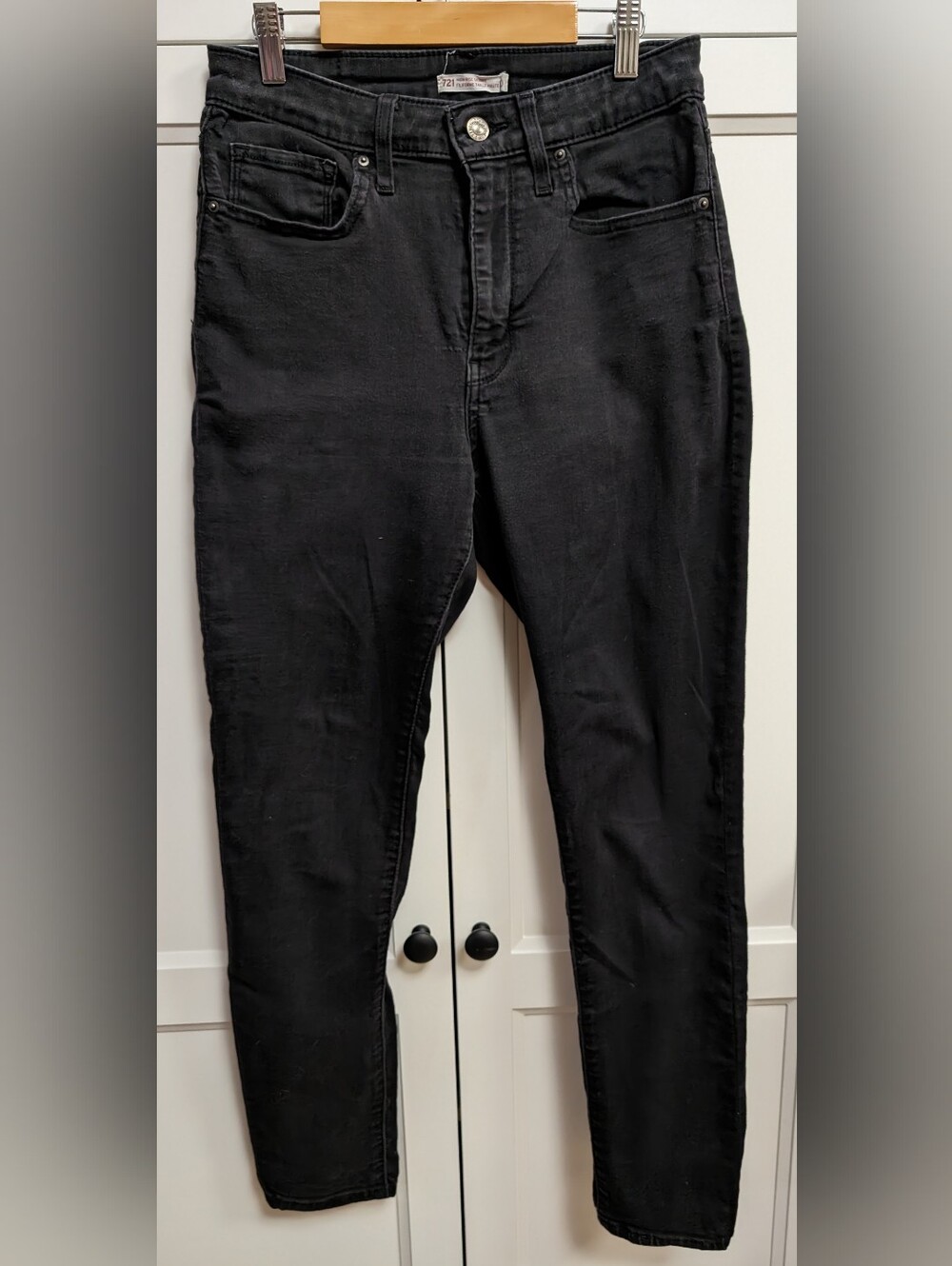 Levi's 721 High-Rise Skinny Black Women’s Jeans